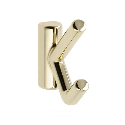 Agățătoare cuier LENS 53x15 mm, shiny gold