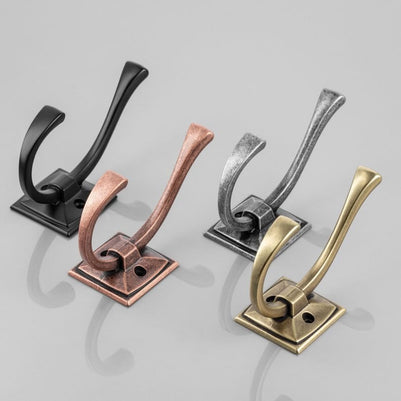 Agățătoare cuier MADRYT 108x46 mm, negru mat