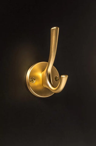 Agățătoare cuier RHINO 105x59 mm, gold