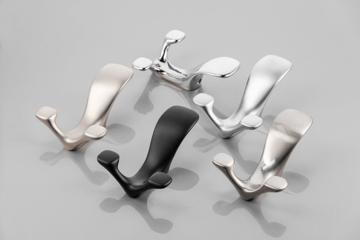 Agățătoare cuier TOLEDO Ao 78x104 mm, inox