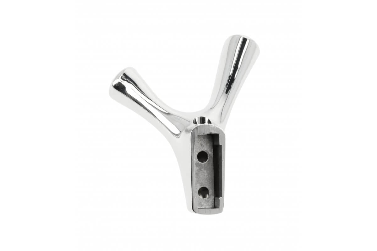 Agățătoare cuier TORNA 81x71 mm, cromat