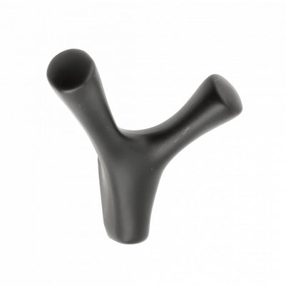 Agățătoare cuier TORNA 81x71 mm, negru mat