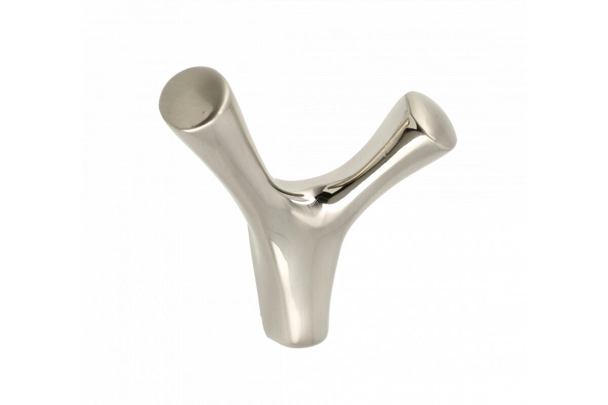 Agățătoare cuier TORNA 81x71 mm, inox