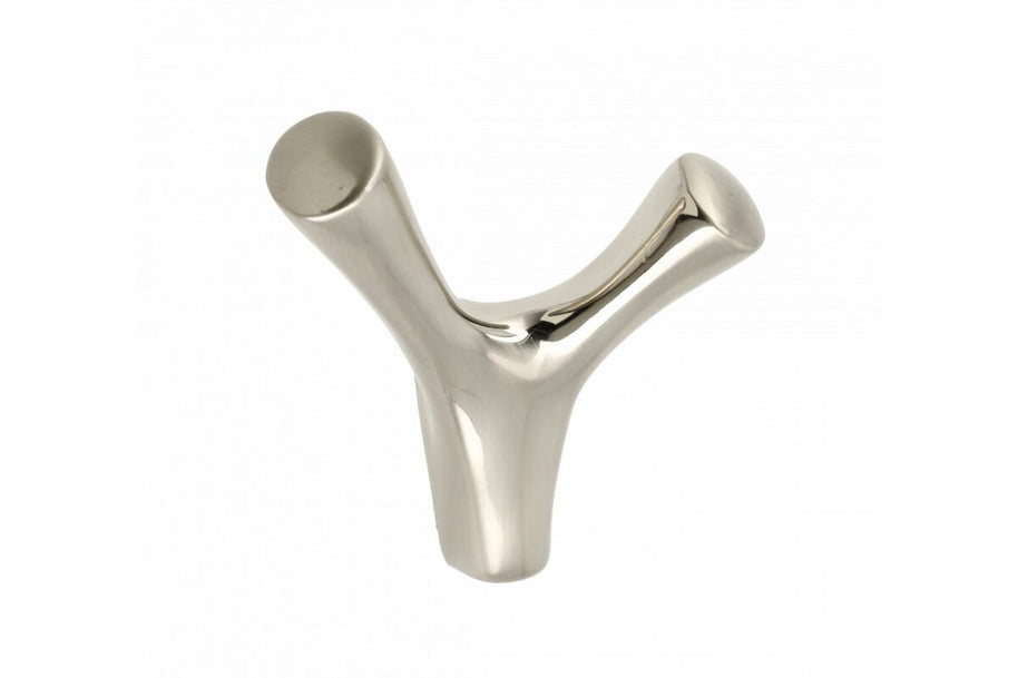 Agățătoare cuier TORNA 81x71 mm, inox