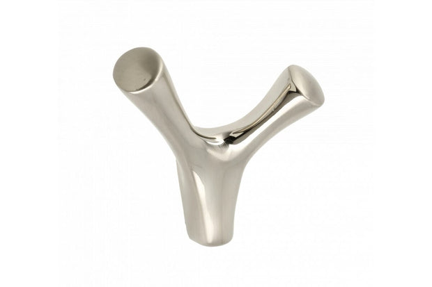 Agățătoare cuier TORNA 81x71 mm, inox