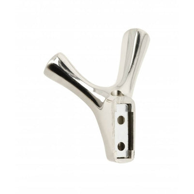 Agățătoare cuier TORNA 81x71 mm, inox