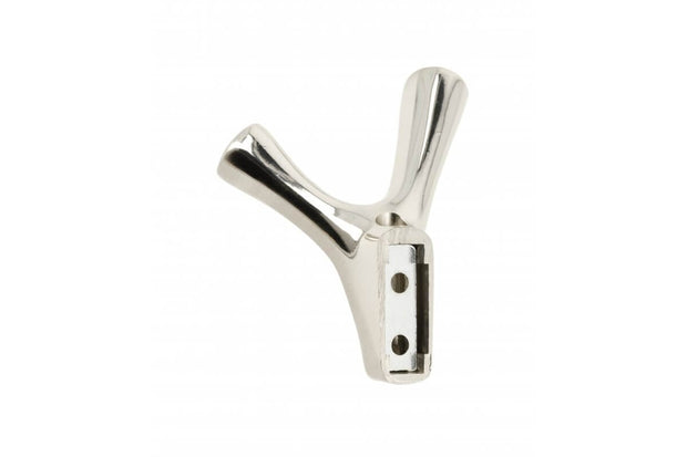 Agățătoare cuier TORNA 81x71 mm, inox