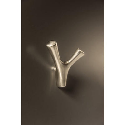 Agățătoare cuier TORNA 81x71 mm, inox