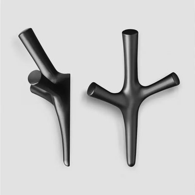 Agățătoare cuier WALENCIA 107x164 mm, negru mat