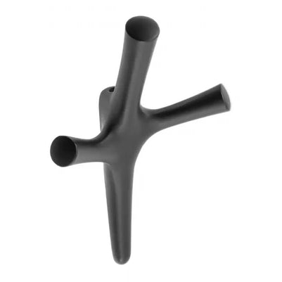 Agățătoare cuier WALENCIA 107x164 mm, negru mat