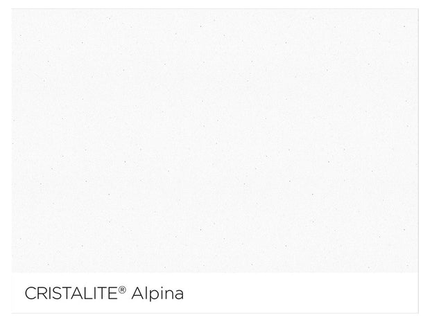 Baterie bucătărie Schock Fonos Cristalite Alpina, aspect granit, cartuș ceramic, alb