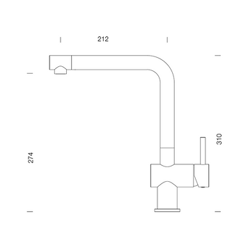 Baterie bucătărie Schock Epos Cristalite Vanilla, aspect granit, cartuș ceramic, bej deschis