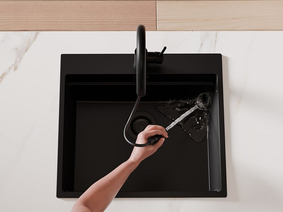 Baterie cu gură 3 în 1 de scurgere extensibilă Primagran 9310