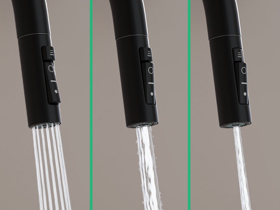 Baterie cu gură 3 în 1 de scurgere extensibilă Primagran 9310