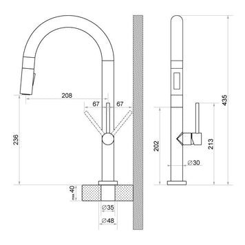 Baterie de bucătărie Primagran 9020 Slim