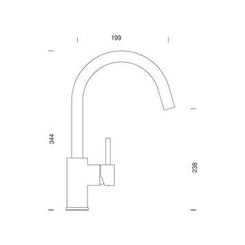 Baterie bucătărie Schock Plutos Cristalite Croma, aspect granit, cartuș ceramic, gri