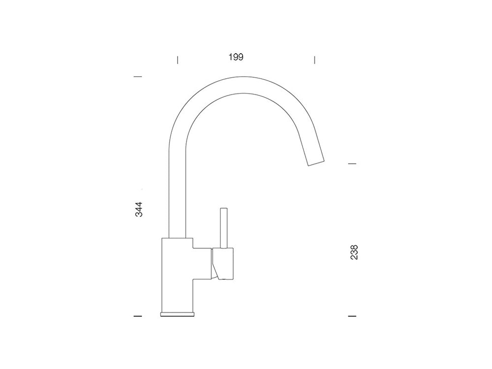 Baterie bucătărie Schock Plutos Cristalite Nero, aspect granit, cartuș ceramic, negru