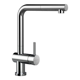 Baterie bucătărie Schock Epos Window Crom cu cap extractibil, în fața ferestrei, cartuș ceramic