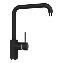 Baterie bucătărie Schock Fonos Cristalite Nero, aspect granit, cartuș ceramic, negru