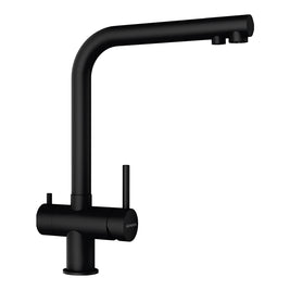 Baterie bucătărie Schock Vitus Cristadur Puro, 3 căi, aspect granit, cap fix, cartuș ceramic