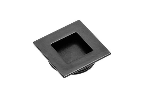 Buton mobilă îngropat B226, 40x40 mm, negru mat