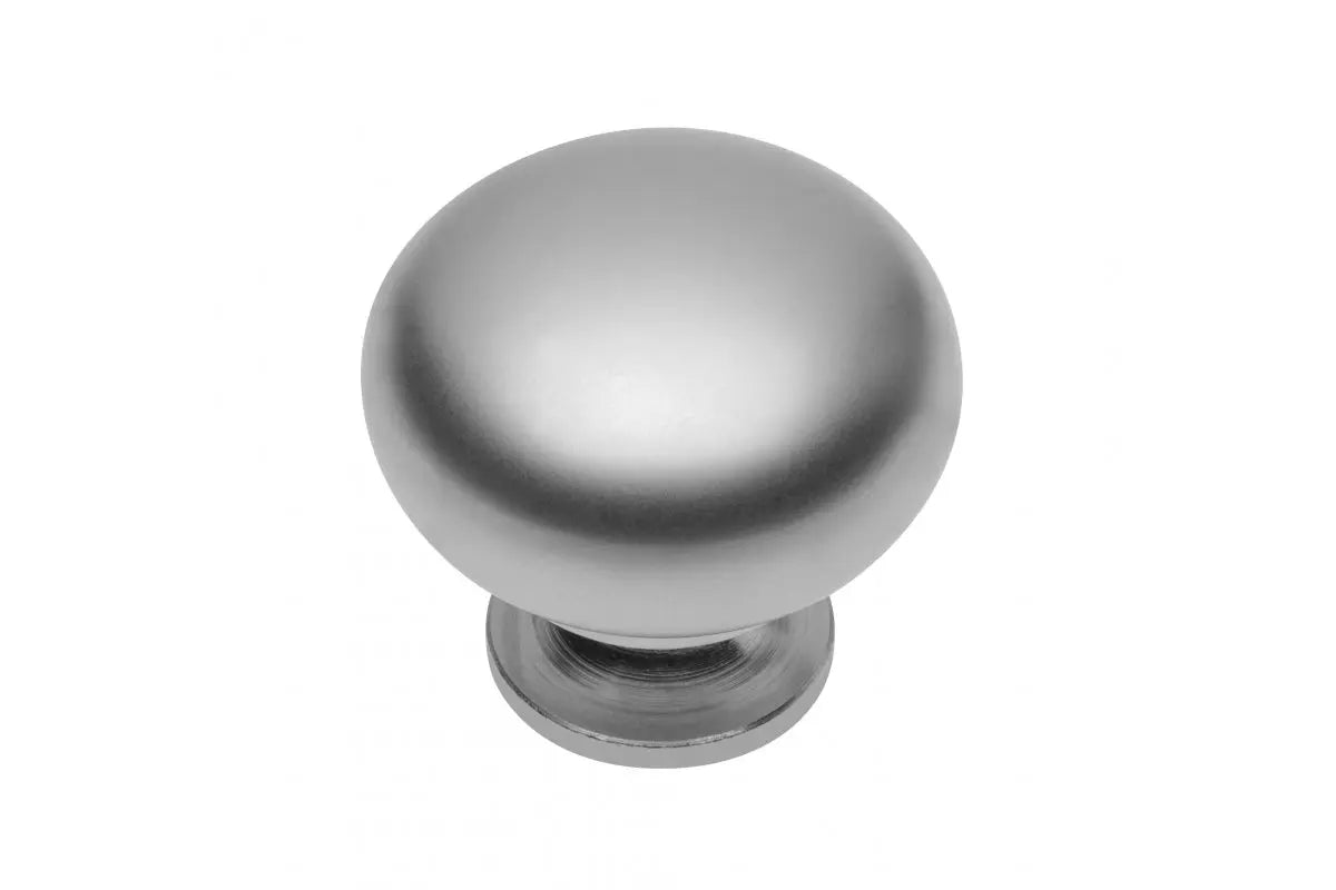 Buton mobilă BERGAMO 32x30 mm, aluminiu