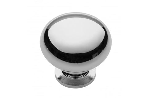 Buton mobilă BERGAMO 32x30 mm, crom