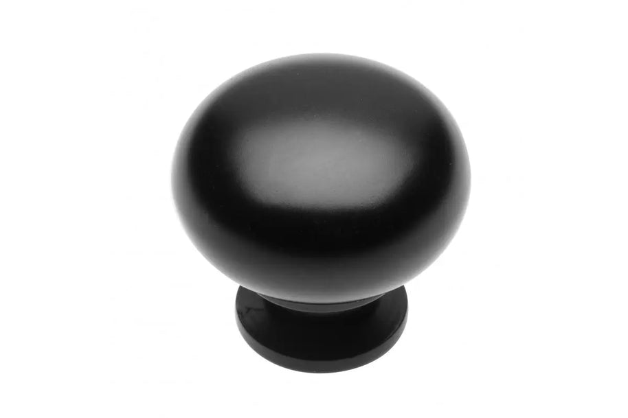 Buton mobilă BERGAMO 32x30 mm, negru mat