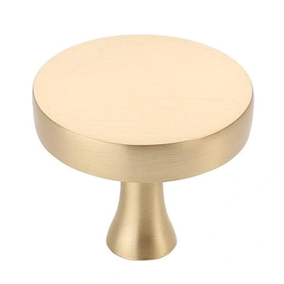 Buton mobilă DUNE 32x26 mm, brushed gold