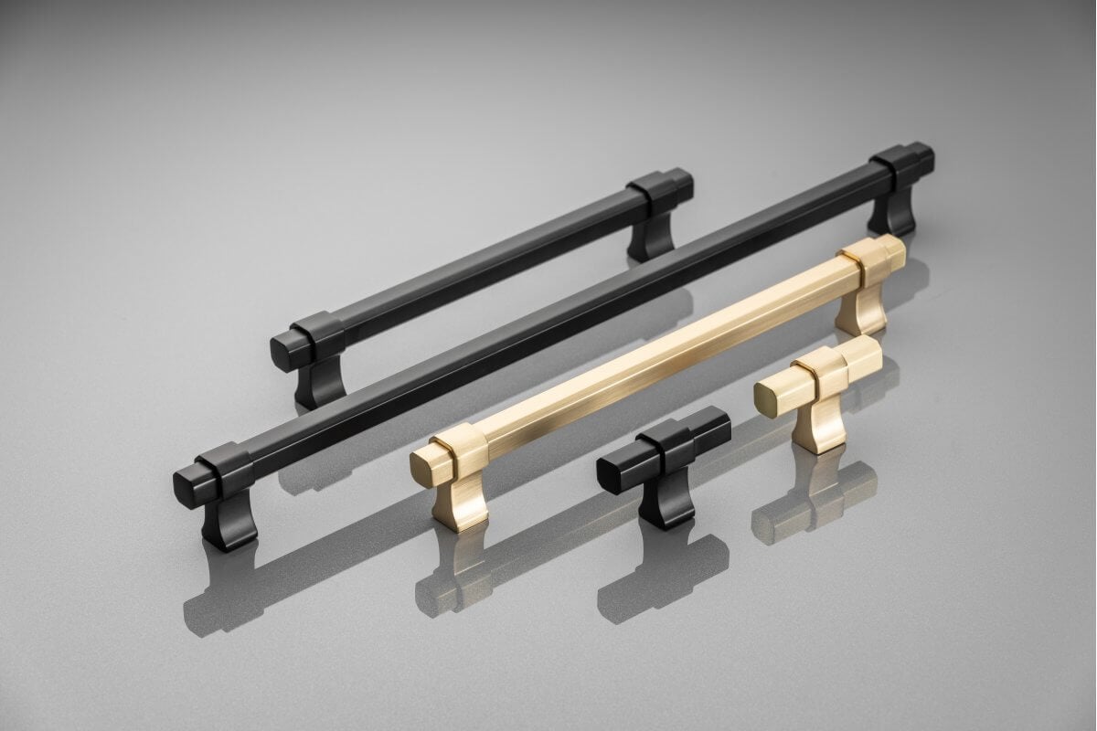 Buton mobilă IMPERIAL 50 mm, brushed gold