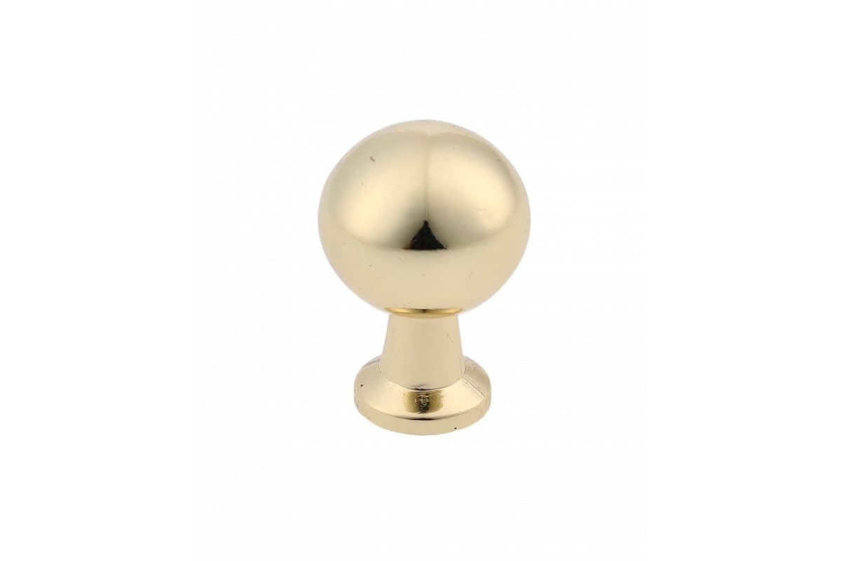 Buton mobilă NORD 20x33 mm, shiny gold