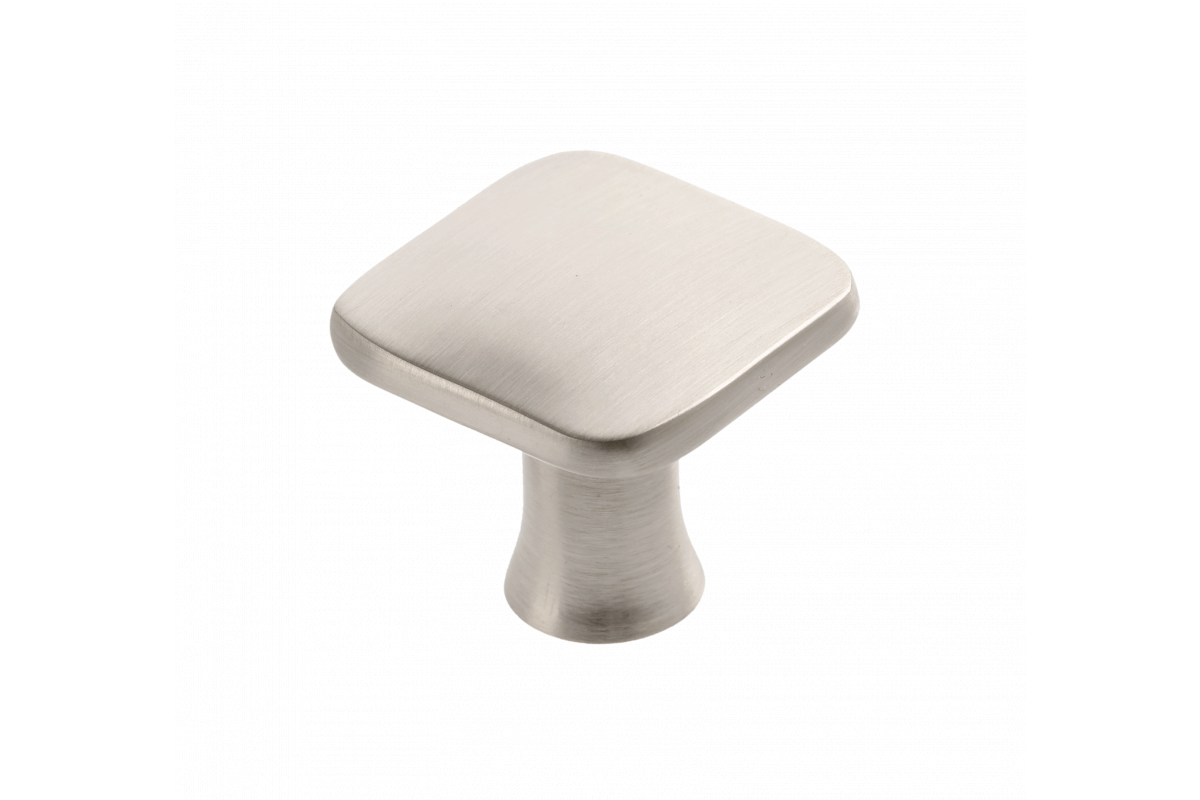 Buton mobilă PIAZZA 30x30 mm, inox