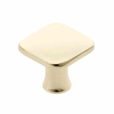 Buton mobilă PIAZZA 30x30 mm, shiny gold