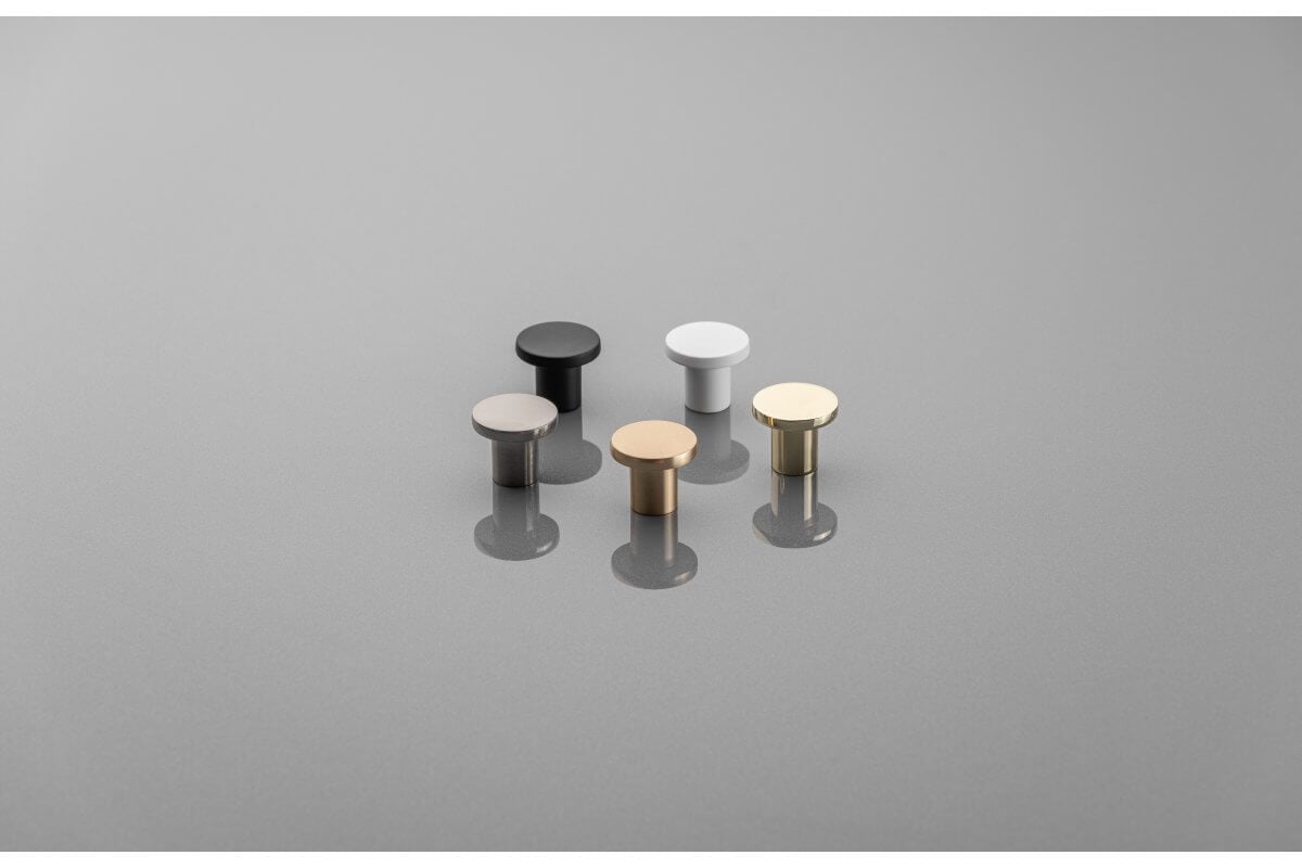 Buton mobilă SPOT 24x21 mm, inox