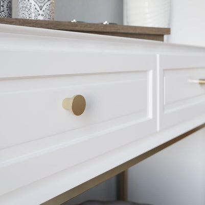 Buton mobilă SPOT 24x21 mm, brushed gold