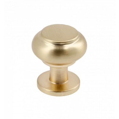 Buton mobilă STILO 33x31 mm, brushed gold