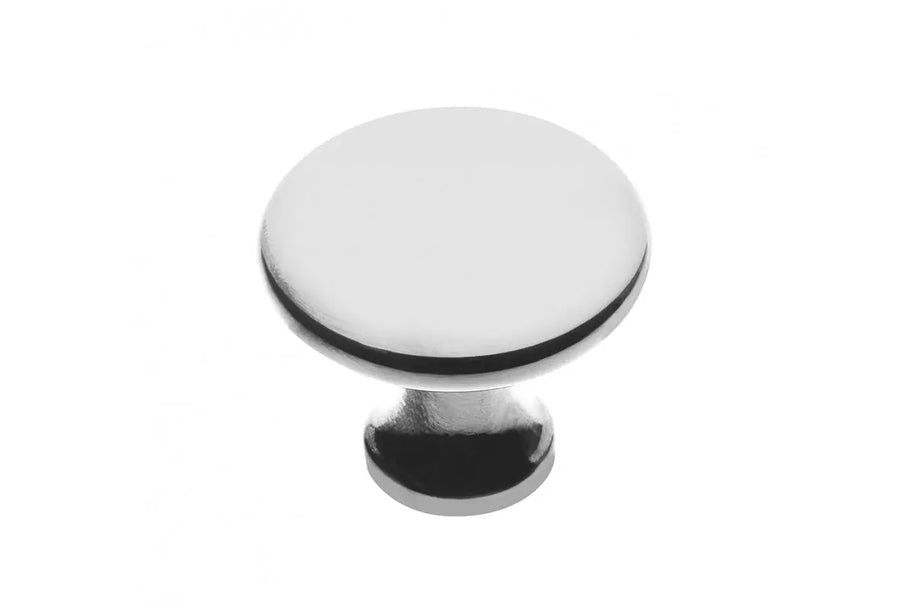 Buton mobilă UDINE 29x25 mm, crom