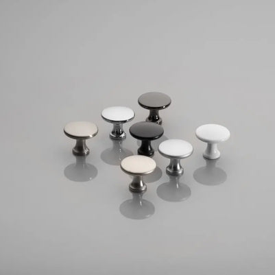Buton mobilă UDINE 29x25 mm, crom