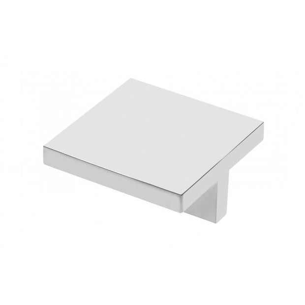 Buton mobilă UZ-60 60x60 mm, cromat