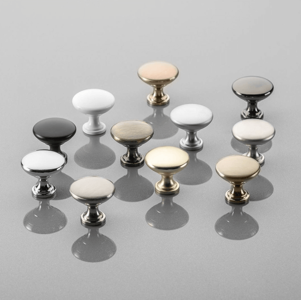 Buton mobilă TERNI 30x29 mm, alamă antichizată