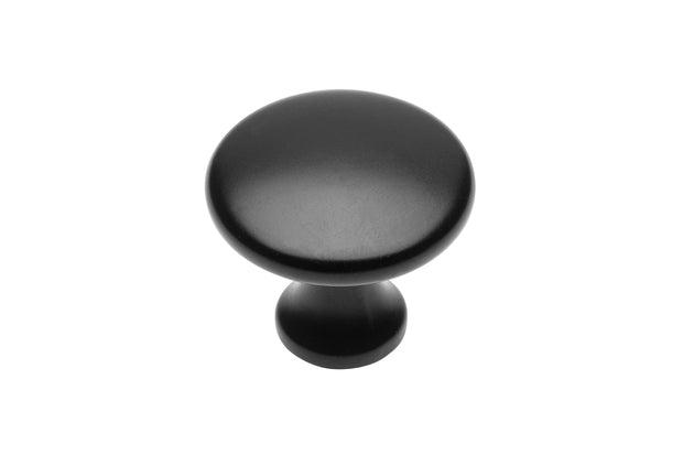 Buton mobilă UDINE 29x25 mm, negru mat