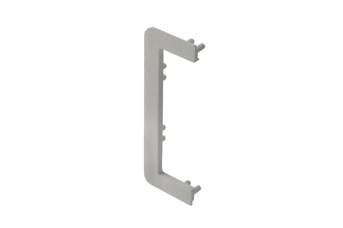 Capac deschis profil VELLO C, inox