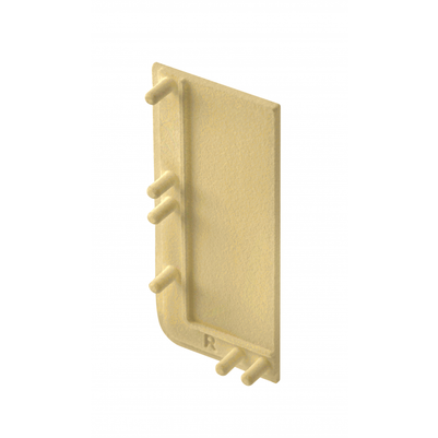 Capac lateral plin dreapta mâner profil VELLO L, gold