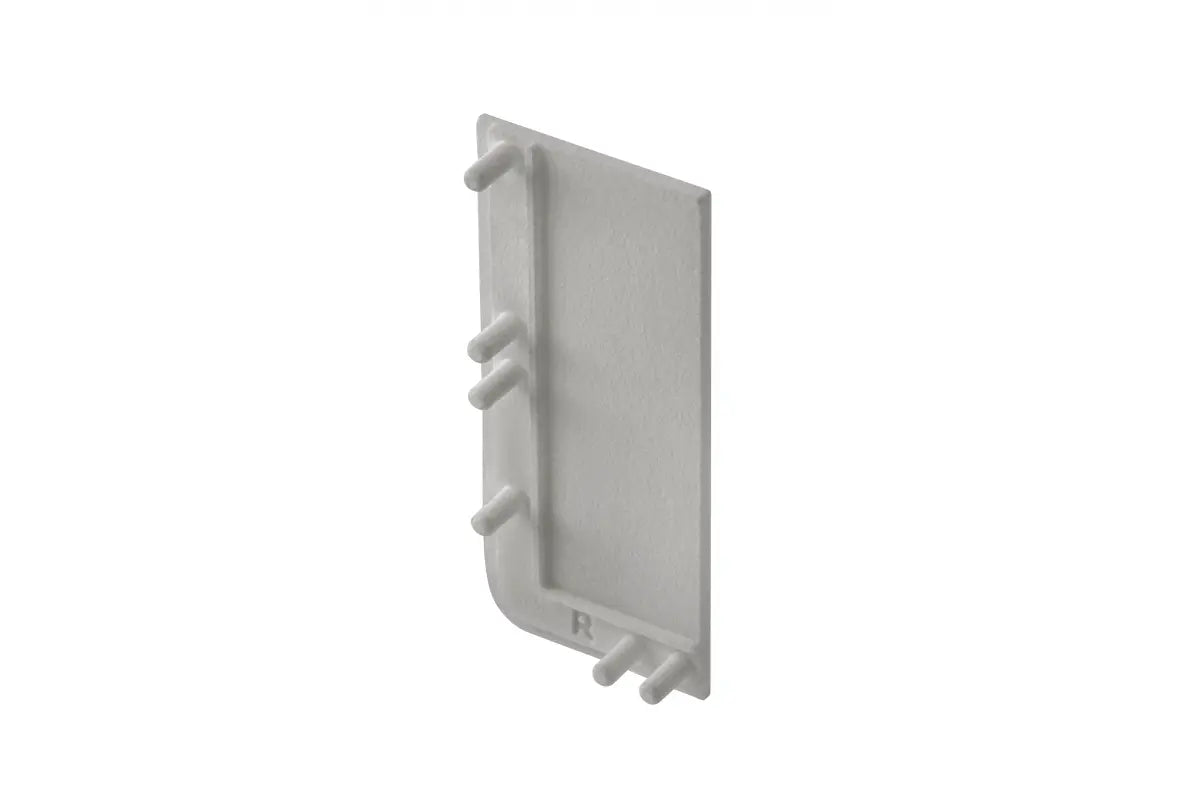 Capac lateral plin dreapta mâner profil VELLO L, inox