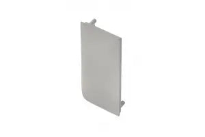 Capac lateral plin stânga mâner profil VELLO L, inox