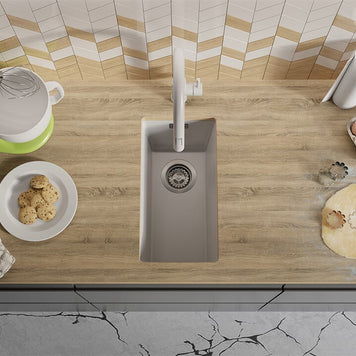 Chiuvetă granit sub blat London 45 XXL – Cuvă 370×430×200 mm