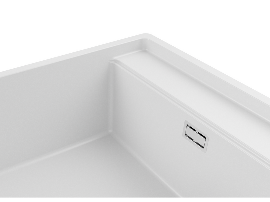 Chiuvetă din granit sub blat Bergen 60 Low Cut – Cuvă MAX 520×400×200 mm, raft Low Cut