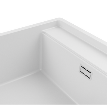 Chiuvetă din granit sub blat Bergen 60 Low Cut – Cuvă MAX 520×400×200 mm, raft Low Cut