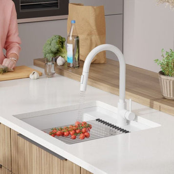 Chiuvetă din granit sub blat Bergen 60 Low Cut – Cuvă MAX 520×400×200 mm, raft Low Cut