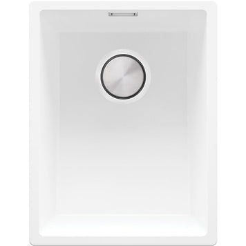 Chiuvetă de bucătărie din granit sub blat cu cea mai mare cuvă XXL – London 40